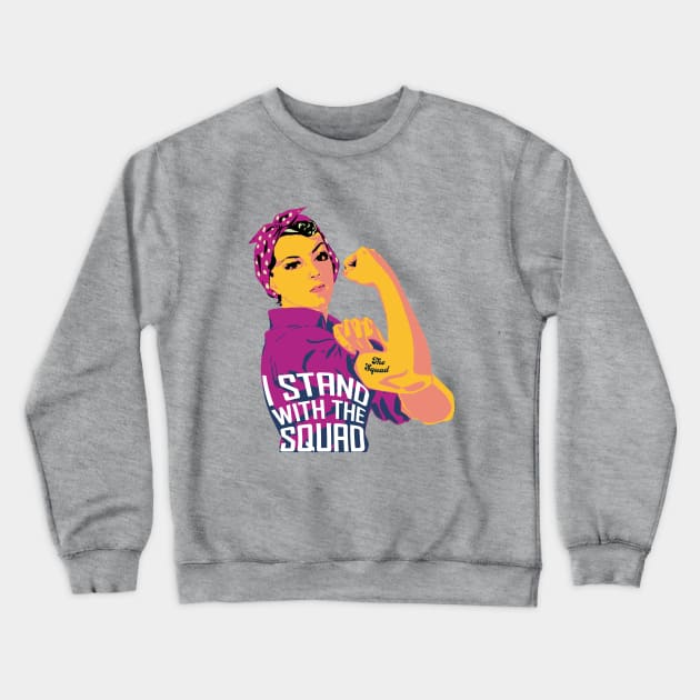 The Squad Crewneck Sweatshirt by snapoutofit